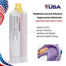 Light Body Regular Set, Dental Impression Material, VPS PVS Vinyl (Choose Qty)