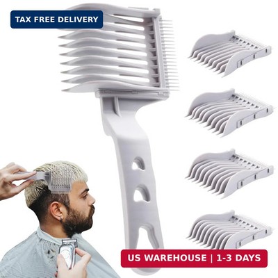Blend Friend 4-in-1 Detachable Fade Comb Set, 4 Different Size Barber Fade Comb,