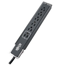 Tripp Lite By Eaton Master-Power Tlp606Sstelb 6Out Surge Protector 1440 J Black