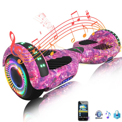 Kinder Hoverboard Bluetooth UK Elektroroller LED Self-Balancing Scooter 6,5''