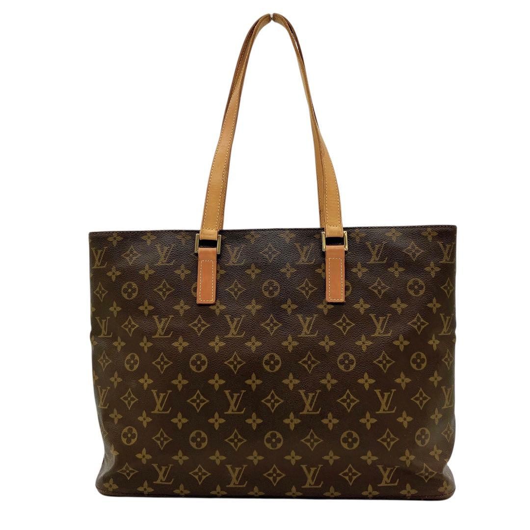 LOUIS VUITTON Luco Tote Bag Handbag M51155 Monogram Brown Women's Auth