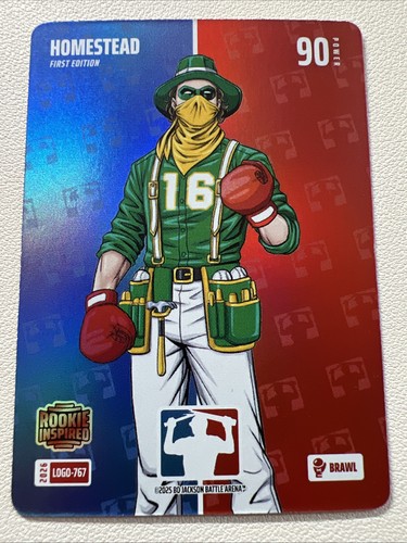 2026 Bo Jackson Battle Arena Nick Kurtz Homestead Logo Brawl SP Logo-505