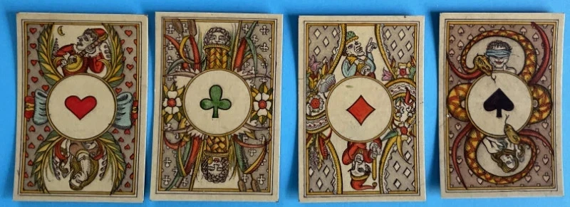 Karl Gerich #20 Rouennais A Playing Card Deck - Baraja completa de 35 cartas Foto 3 de 4