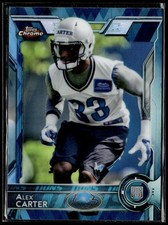 Alex Carter 2015 Topps Chrome #161 Rookie Diamond Refractor Detroit Lions