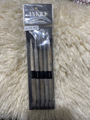 Lykke Driftwood Wooden Double Point Needle 6  US 13 / 9.00 MM
