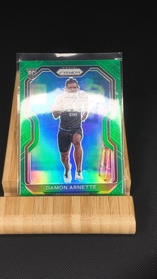 Damon Arnette RC Green Las Vegas Raiders 2020 Panini Prizm #375