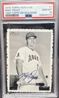 Mike Trout 2018 Topps Heritage #1 1969 Topps Deckle Edge PSA 10 Angels BW3