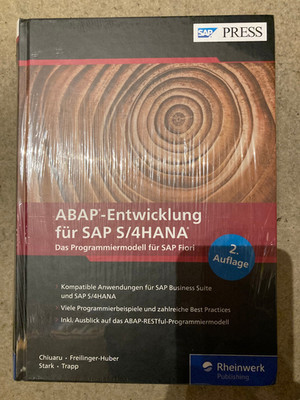 ABAP-Entwicklung für SAP S/4HANA 9783836278782