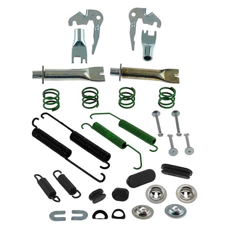 Kit de herrajes de tambores de freno y zapatas de freno traseros para Jeep Compass 2008-2017 Foto 3 de 4