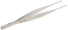 Mercer Culinary 6 Inch Stainless Steel Fine Tip Tongs For Delicate Foods