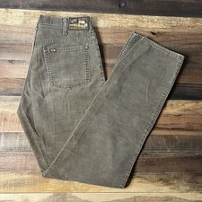Vintage 70s 80s Gap Pioneer Corduroy Pants Size 31 X 33 Brown Straight Leg