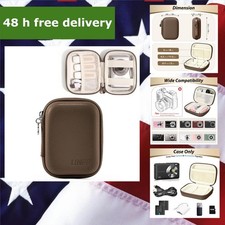 Compact Digital Camera Case for Kodak PIXPRO FZ55 FZ45 Brown Hard Shell