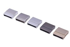 Premium 20x3mm Flat Magnetic Jewelry Clasp - 316L Stainless Steel