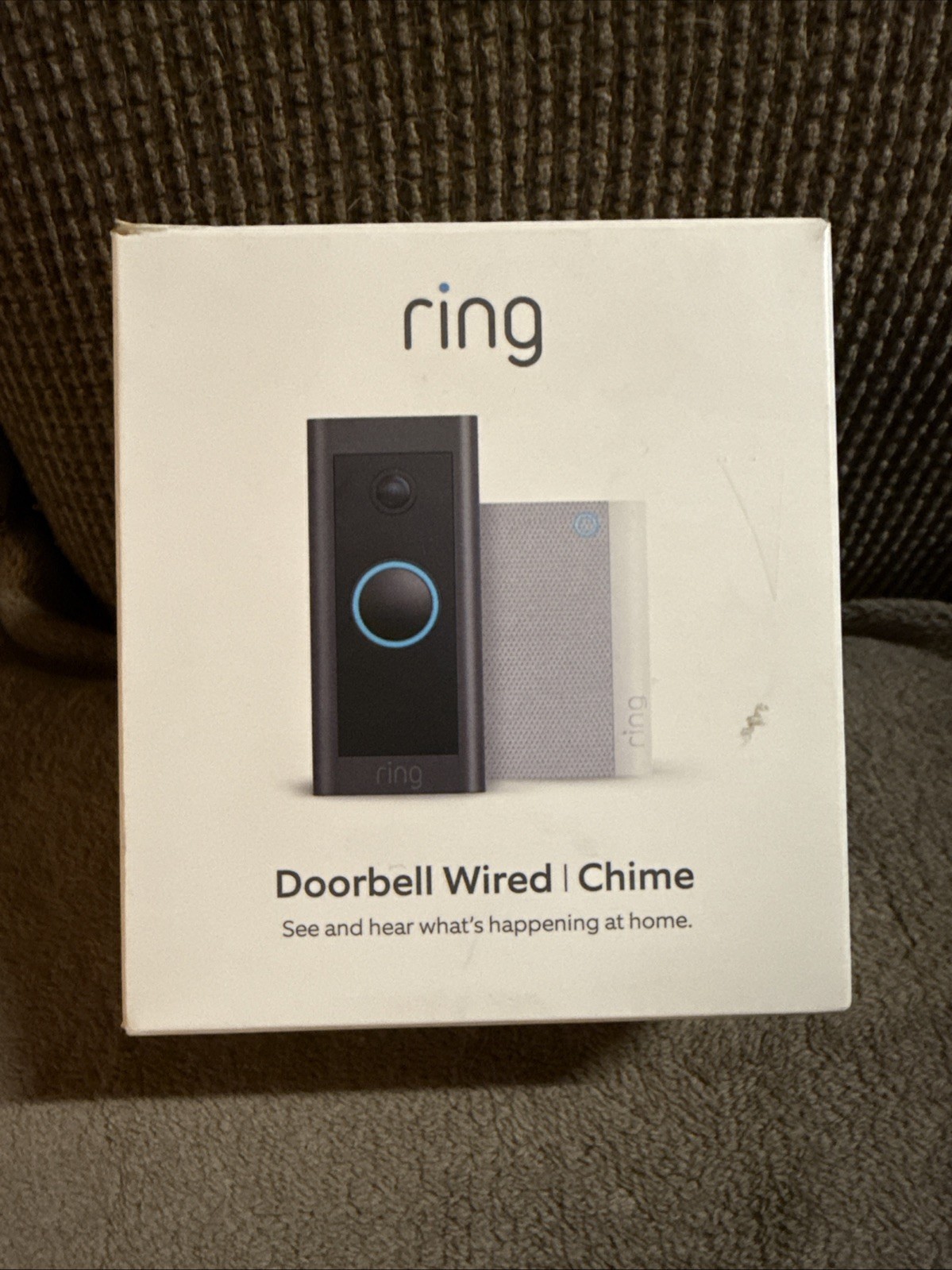 Ring Doorbell Wired | NO CHIME (Never Used, Open Box)-image