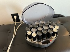 Remington KF-201 Electric Hair Setter Rollers Hot Curler 20 Rollers NO CLIPS