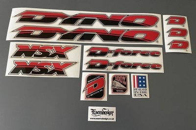 Dyno NSX 1998 BMX Decal Set