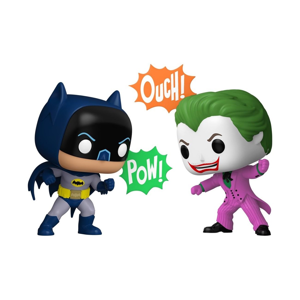 funko Pop DC ダークナイト バットマン、ジョーカーセット Funko Pop! Vinyl: DC Universe - Batman & The Joker 2-Pack - Amazon