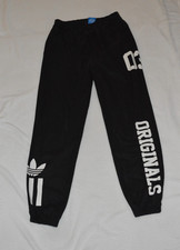 Adidas Originals Big Logo Track Pants 2015 Black White Trefoil Logo Mens Medium