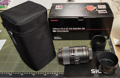 Sigma 105mm F2.8 EX DG Macro OS SLD Nikon F- Mount