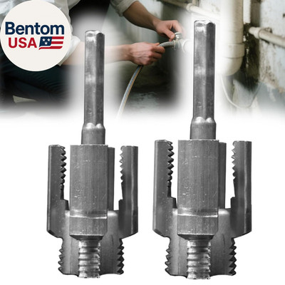 Pipe Threading Tool for Inner & Outer Threads, 2-In-1 Pipe Threader Cutter - Fit