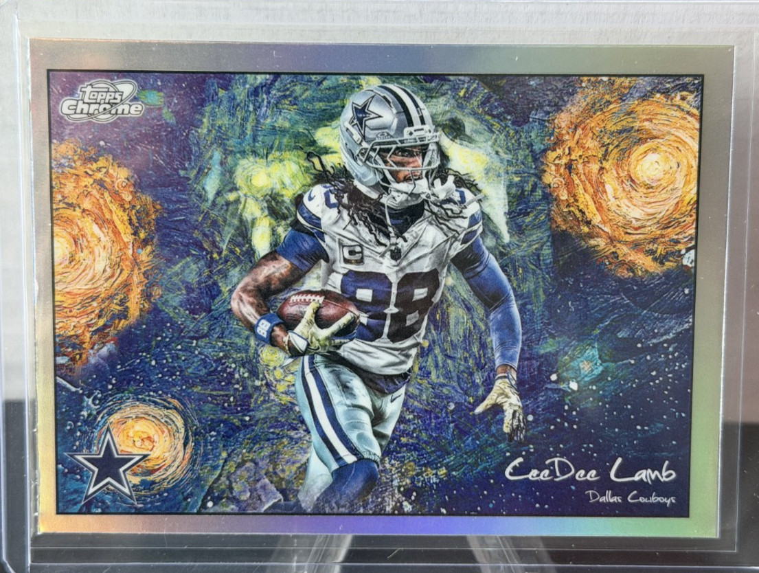 2025 Topps Cosmic Chrome - Stars of the Night - CeeDee Lamb #STN-18