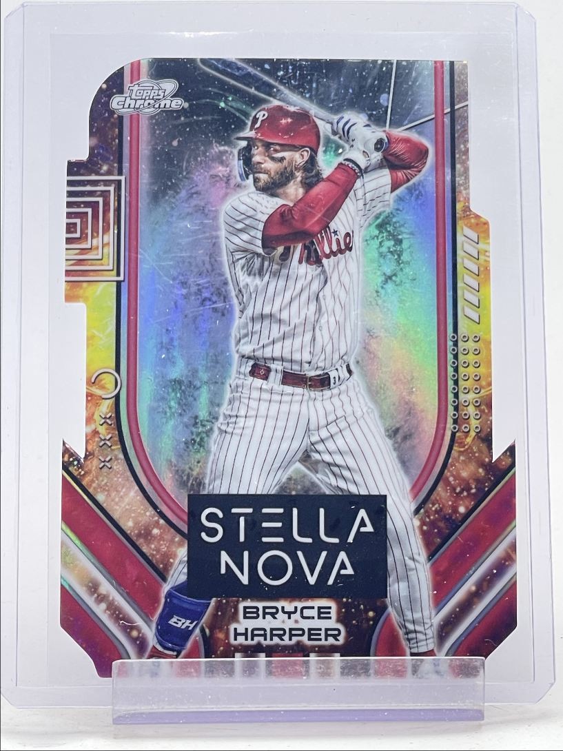 BRYCE HARPER 2024 TOPPS COSMIC CHROME STELLA NOVA DIE CUT Q5700