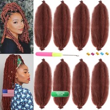 24 Inch 8 Packs Marley Twist Braiding Hair 350 Afro Twist