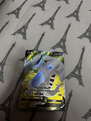 Pokémon TCG Lugia v Ultra Rare Card Swsh12: Silver Tempest Near Mint Condition