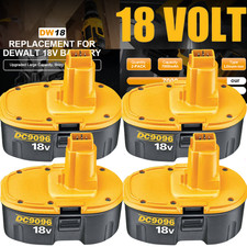 4PACK 18V For Dewalt 18 VOLT XRP Ni-MH 7.0Ah Battery DC9099 DC9096 DC9098 NEW