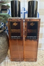 Bath & Body Works  MAHOGANY TEAKWOOD Cologne Mist 8 FL Oz Pack Of 2