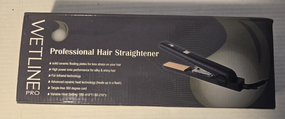 WETLINE PRO Professional Flat-Iron Hair Straightener Model E-038 [TESTED] - Image 4 of 4