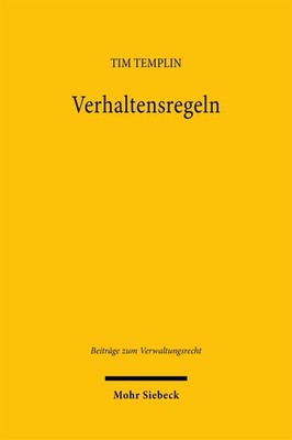 Tim Templin / Verhaltensregeln