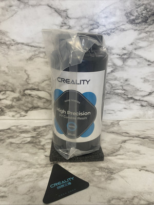 Creality Fast Resin UV Curable Resin 1KG 3D Printer, Sealed, Blue