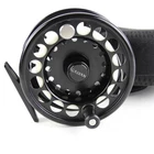 Galvan Rush R-8 Fly Fishing Reel. Black. Made in USA. W/ Pouch.