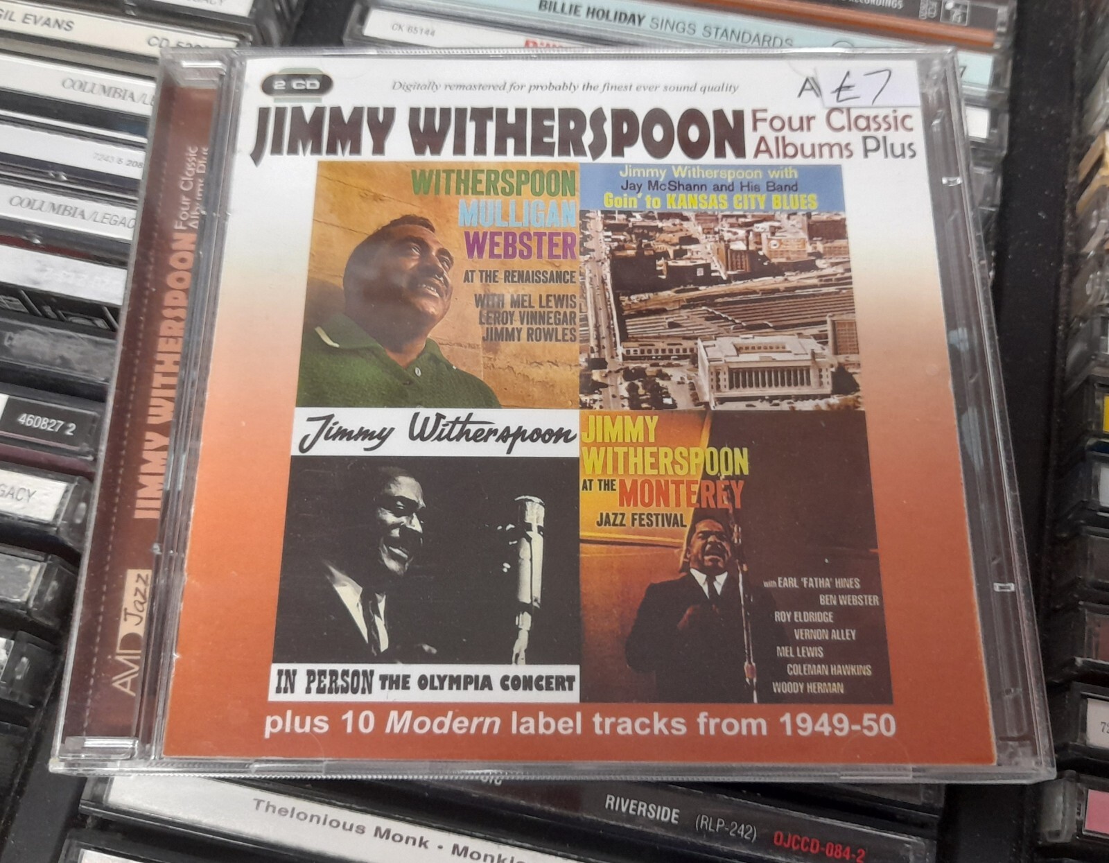 Four Classic Albums Plus by Jimmy Witherspoon (Double CD, 2019) Jazz