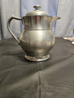 Gorgeous Teapot From Henry Ford's Greenfield Village - Pewter 