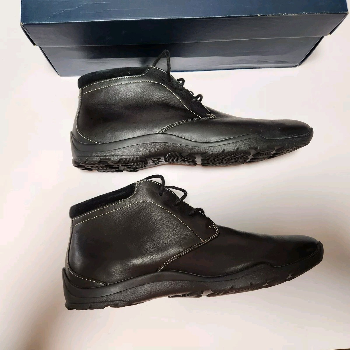 Cole Haan Air Hughes Chukka Boots Mens Size 8.5 Black Leather C12869 Casual Cole Haan Air Hughes Chukka Boots Mens Size 8.5 Black  main image 3