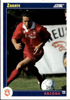 1993 Ancona Zarate Score Card Figure # 26