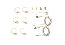 Osp Hs-10 Tan Earset Mic Interchangeable Kit For Shure Bodypack Wireless Systems