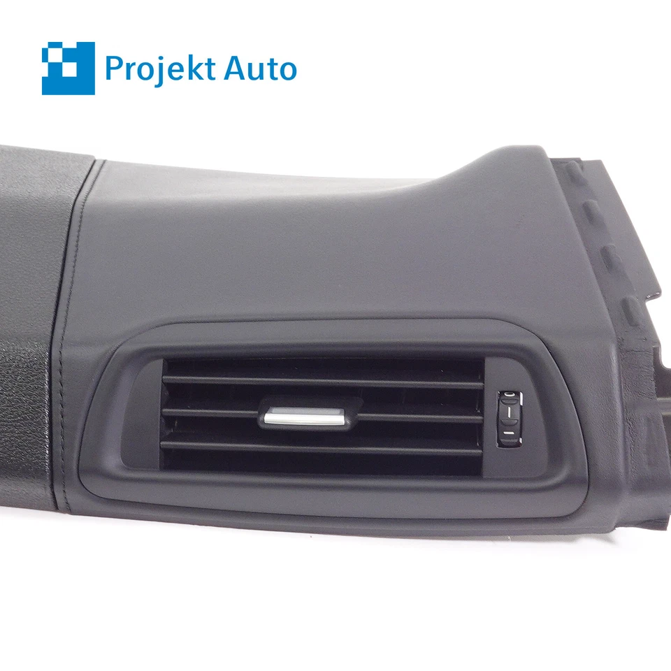 13-15 原始设备制造商宝马右 B 支柱装饰带通风黑色 Nappa 7 系列 7340684 F01 F02 — 第 4/4 张图片