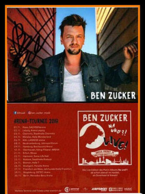 Hit | Ben ZUCKER | 2019 ''Na Und Tour'' (Portrait Color)