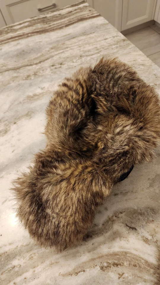 Canada Nobis luxury Charlie FUR hat BLACK auth one size Canada - Image 3 of 4