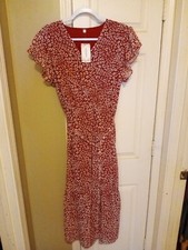 by MOUEEY-XL-Dark Red-Bohemian Dress