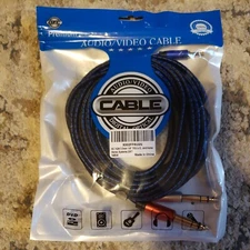 audio video cable digital optical 3.5mm 1/8" TRS D 25ft OFC NC XQIN Home Stereo 