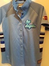 LOS ANGELES LA LAKERS MAJESTIC SEWN STITCHED NBA Warm Up YOUTH SMALL