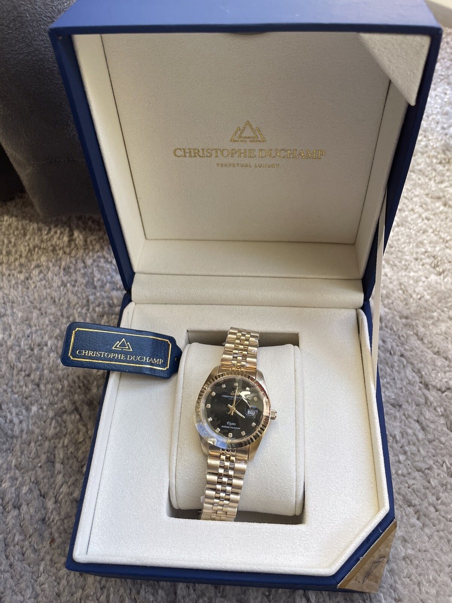 Christophe Duchamp Luxury Élysées Watch Diamond CD7201-08 Swiss  Movement