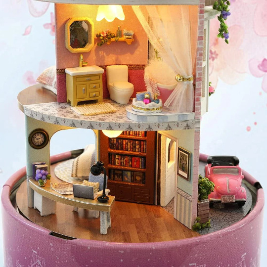 DIY Dollhouse Rotating Music Box - ApolloBox