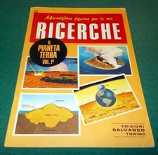 Meravigliose FIGURINE MIE Ricerche n. 52 PIANETA TERRA 1° ed. Salvadeo anni '70