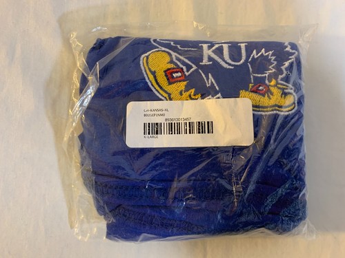 NCAA Kansas Jayhawks Officially Licensed Cotton Lycra Hooded Dog Shirt - Size XL - Picture 6 of 10