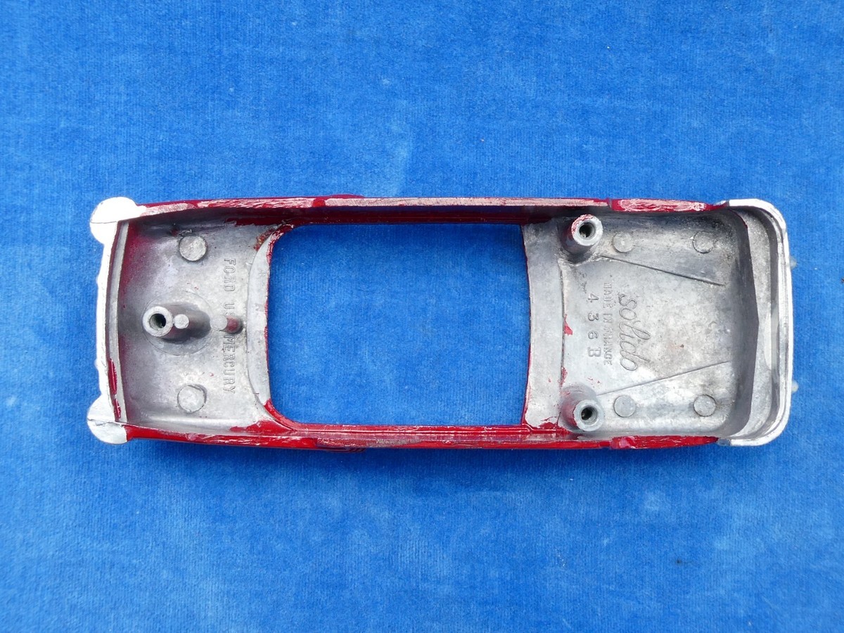 Solido Dé Montable Major, Carrosserie Aluminium Poli, Code 3, Pré-guerre